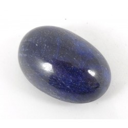 Large African Blue Sapphire Freeform Cabochon Style