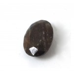 Faceted Brown Sapphire Gemstone