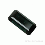 Green Tourmaline Rectangle Cut Gemstone