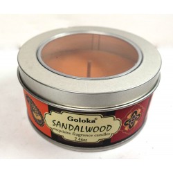 Sandalwood Fragrance Candle  Goloka