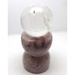 Mineral Crystal Ball Stand
