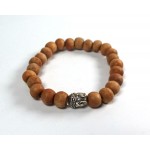 Sandalwood Buddha Bead Bracelet