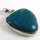 Chrysocolla and Silver Pendant