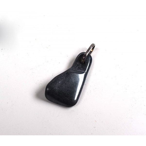 Hematite Freeform Pendant