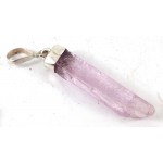 Pink Kunzite Gemmy Crystal Pendant