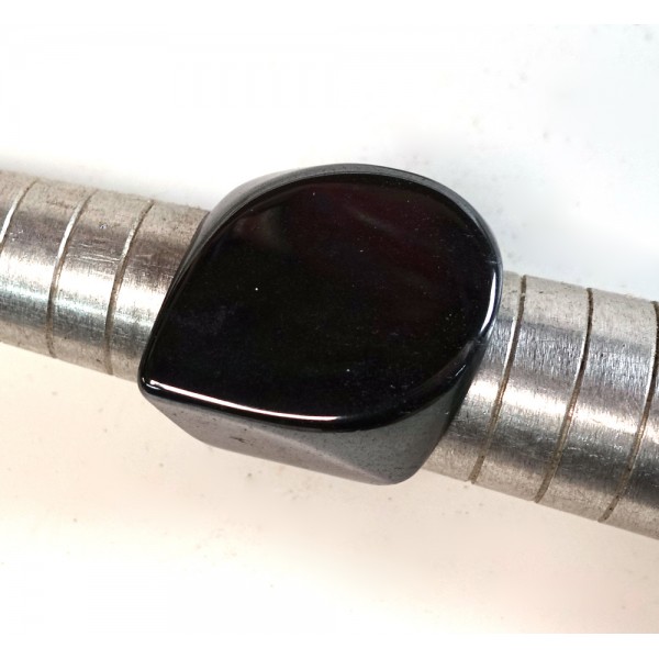 Unique Carved Solid Hematite Ring Size T Unique Carved Solid Hematite Ring Size T