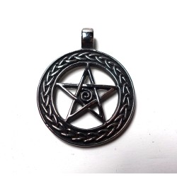 Stainless Steel Decorative Pentacle Pendant