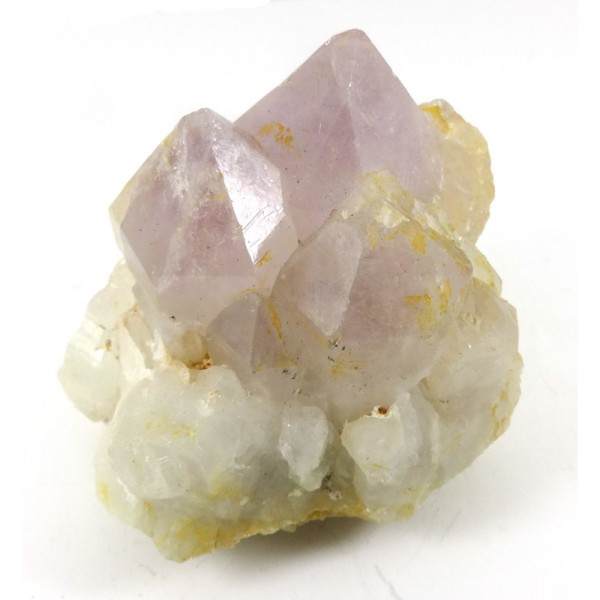Himalayan Pale Triple Amethyst Quartz Formation
