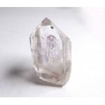 Brandberg Clear Quartz Crystal with Amethyst Tones