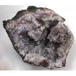 Crystalised Amethyst Part Geode