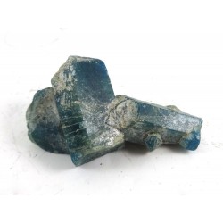 Blue Apatite Crystal Cluster