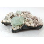 Green Apophyllite Crystal Matrix
