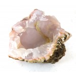 Peachy Pink Grey Chalcedony Formation