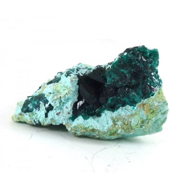 Dioptase Crystal Matrix Dioptase Crystal Matrix