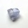 Triple Blue Dumortierite in Quartz Crystal Points