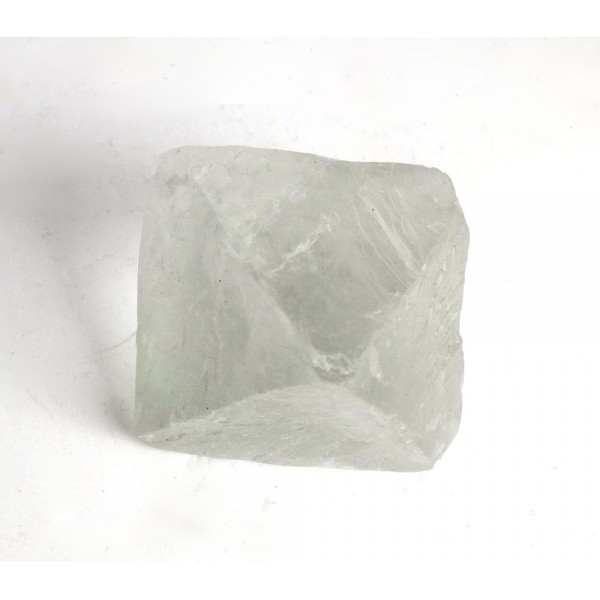 Green Fluorite Octahedron Crystal