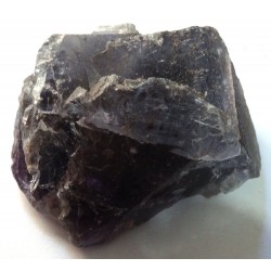 Purple Fluorite Crystal Chunk