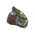 Green Fluorspar with Chalcopyrite - Cornwall