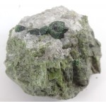 Demantoid Garnet within Host Rock