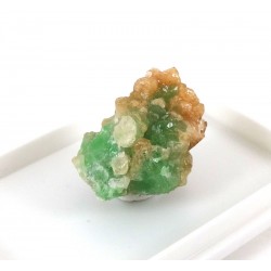 Green and Peach Garnet Formation