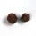 Small Natural Garnet Balls x2 