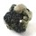Hematite and Pyrite Crystal Cluster