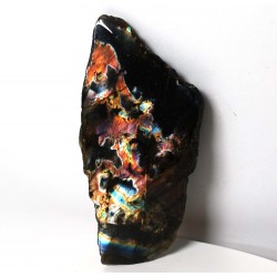 Vibrant Natural Labradorite Polished Face