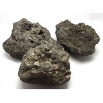 3 Large Iron Pyrite Crystal Clusters