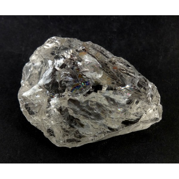 Natural Clear Rainbow Quartz Chunk