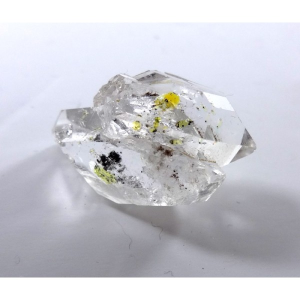 Clear Twin Himalayan Diamond Quartz with Oil Inclusion