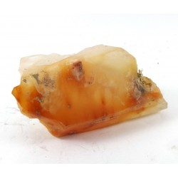 Orange Amphibole Quartz Piece