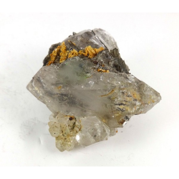 Quartz with Epidote Crystals