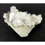 Hematite Crystals with Quartz Cluster