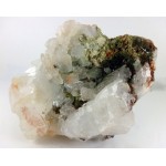 Quartz Cluster with Epidote Quartz Cluster with Epidote