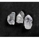 Lemurian Quartz Natural Crystal Points x 3