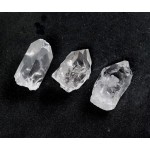 Lemurian Quartz Natural Crystal Points x 3