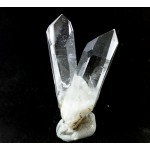Twin Columbian Light Quartz Point