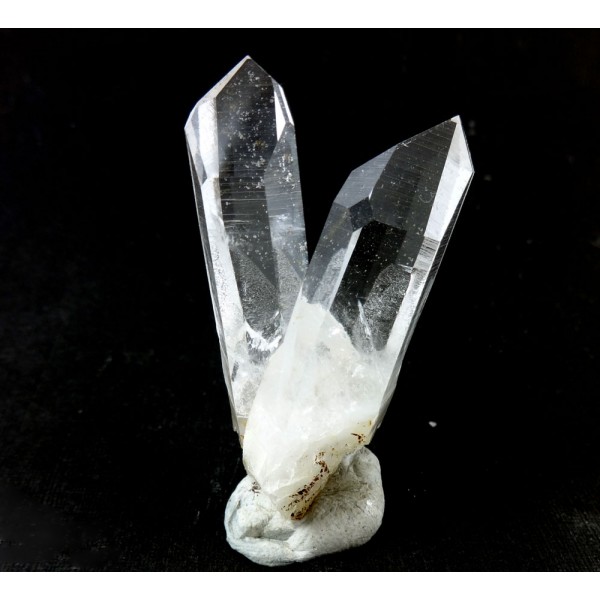 Twin Columbian Light Quartz Point