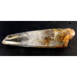 Clear Quartz Point with Iron