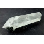 Natural Double Terminated Chlorite Tipped Quartz Point