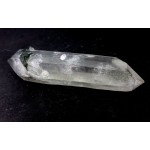 Natural Double Terminated Chlorite Tipped Quartz Point