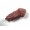 Natural Quartz Sceptre Point with Red Coating
