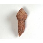 Natural Quartz Sceptre Point with Red Brown Coating
