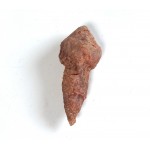 Natural Quartz Sceptre Point with Red Brown Coating
