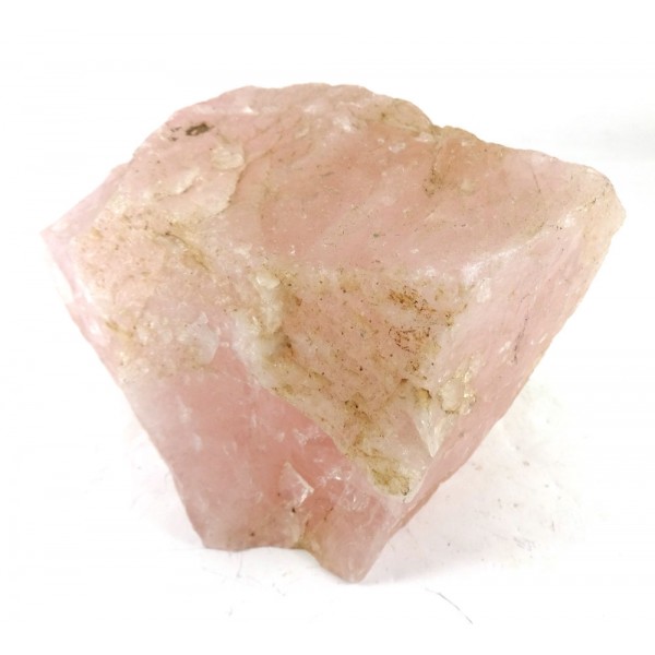 Rose Quartz Crystal Chunk with  Cut Base