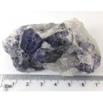 Purple Scapolite Crystal Formation Purple Scapolite Crystal Formation