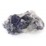 Purple Scapolite Crystal Formation Purple Scapolite Crystal Formation
