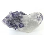 Purple Scapolite Crystal Formation Purple Scapolite Crystal Formation
