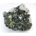 Green Sphene Crystal Matrix