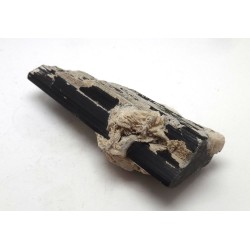 Large  Black Tourmaline Crystal with Cleavelandite